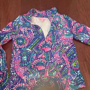 Lilly Pulitzer Kids Shirt in Pink and Blue